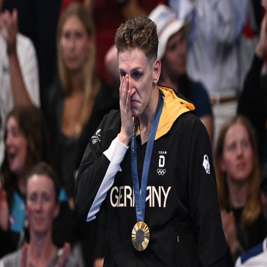 Alemán Maertens gana los 400 m libres, primer oro de la natación en París-2024