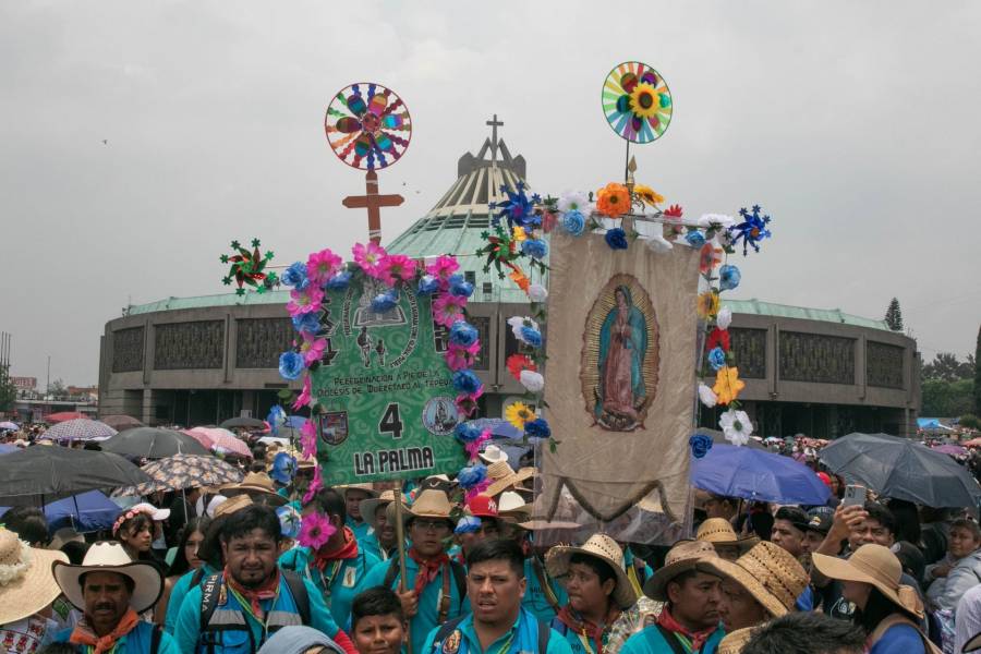 Peregrinación de Fe: 20 Mil mujeres de Querétaro arriban a la Basílica de Guadalupe