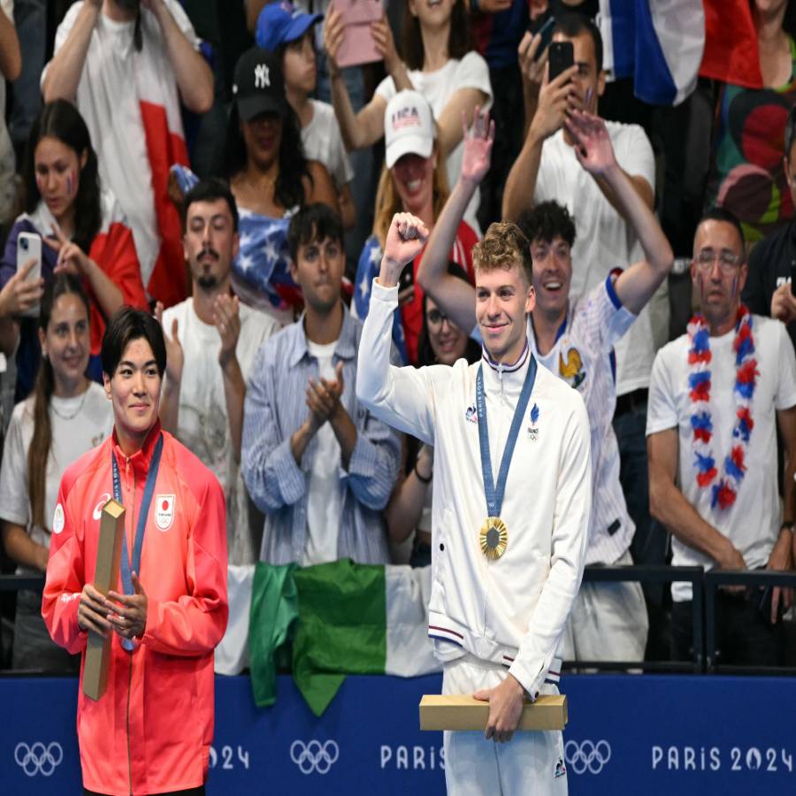 El francés Marchand inicia ascenso al estrellato de París con un oro a lo Phelps