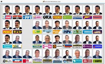 Nicolas Maduros aparece 13 veces en las boletas en las elecciones venezolanas