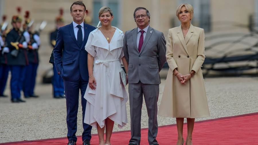 Macron recibe a Petro para inauguración de los Juegos Olímpicos de París 2024