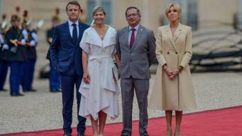 Macron recibe a Petro para inauguraci&oacute;n de los Juegos Ol&iacute;mpicos de Par&iacute;s 2024