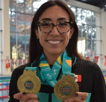 Joana Jim&eacute;nez, nadadora mexiquense que har&aacute; historia en Par&iacute;s 2024