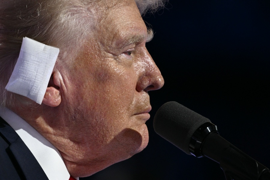 El equipo de seguridad de Trump no pasa por la corriente de la presencia del neumático