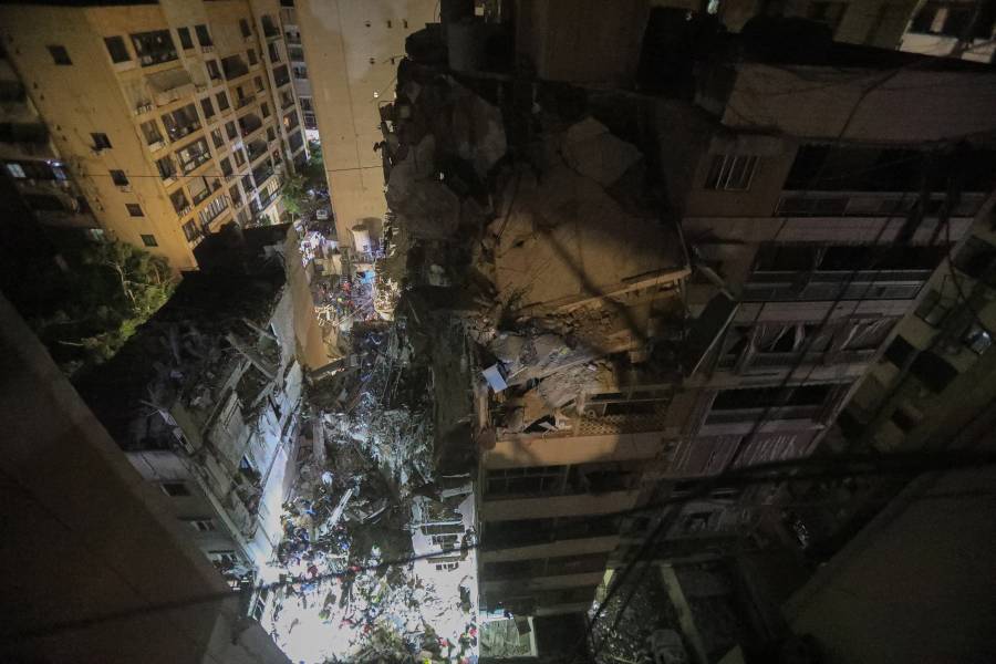 Israel realiza bombardeo en suburbio de Beirut contra un comandante de Hezbolá