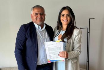 Alessandra Rojo de la Vega se re&uacute;ne con Ra&uacute;l Ortega para transici&oacute;n en la alcald&iacute;a Cuauht&eacute;moc