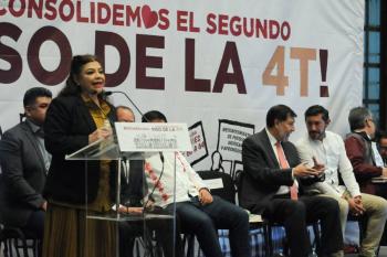 Clara Brugada anuncia 100 foros ciudadanos en CDMX para debatir Reforma Judicial