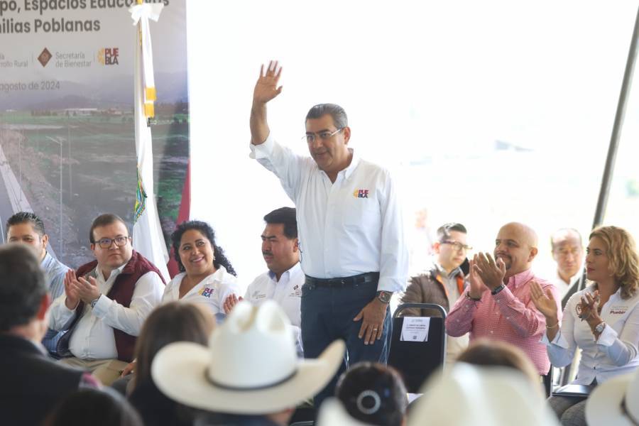 Sergio Salomón impulsa progreso integral en Chignahuapan
