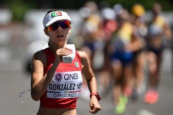 Alegna Gonz&aacute;lez finaliza quinta en los 20 km de marcha en Par&iacute;s 2024