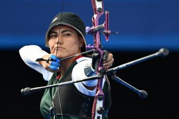 Alejandra Valencia avanza a octavos de final del tiro con arco individual en Par&iacute;s 2024