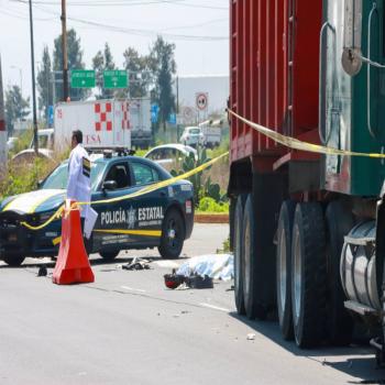 Muere hombre al ser atropellado en la Central de Abasto