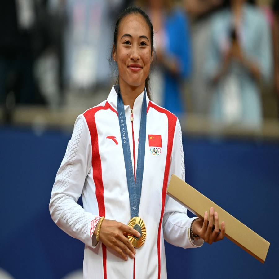 La china Zheng Qinwen conquista el oro en el tenis de París-2024