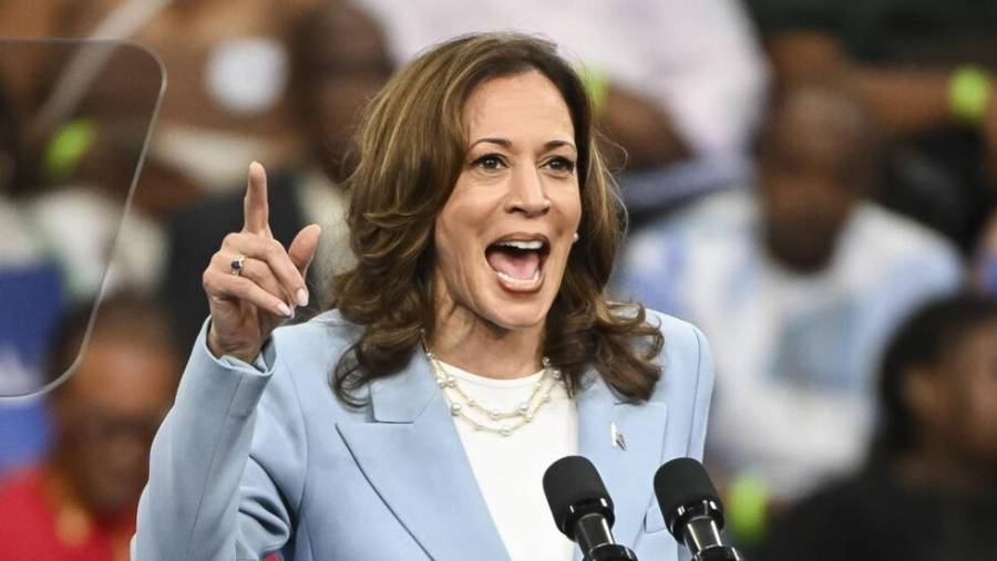 Harris saca pequeña ventaja a Trump en sondeo sobre presidenciales en EEUU