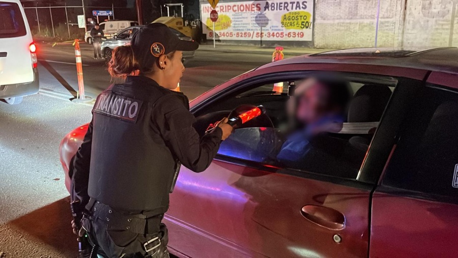 Remite Guardia Civil al Juez Cívico a 17 personas durante operativo “Conduce sin Alcohol”