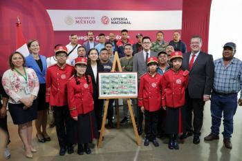 Cachito de Loter&iacute;a por los 50 a&ntilde;os del Programa de Trabajadores Agr&iacute;colas Temporales M&eacute;xico-Canad&aacute;
