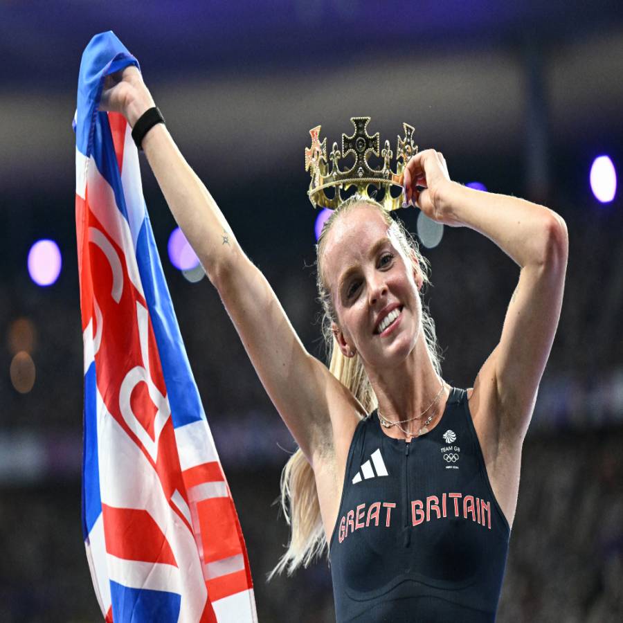 La británica Keely Hodgkinson, reina de los 800 metros en París