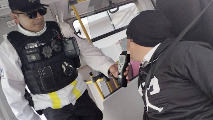 Aplican programa “Conduce Sin Alcohol” a conductores del Metrobús