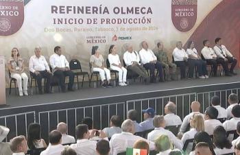 En un d&iacute;a Dos Bocas produjo 10% de toda la gasolina de M&eacute;xico; en 15 d&iacute;as el 20%: AMLO