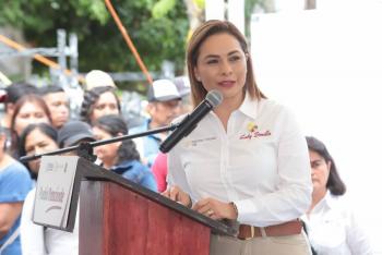 Encabeza Gaby Bonilla Jornada Incluyente en Coxcatl&aacute;n