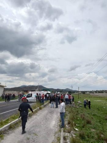 Accidente en la carretera San Luis Atexcal deja saldo de 9 fallecidos y 12 lesionados