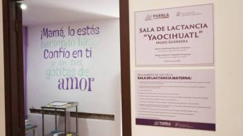 Fomenta gobierno de Puebla espacios dignos para lactancia materna en administraci&oacute;n p&uacute;blica
