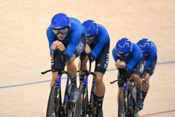 Colombiana Martha Bayona dice adi&oacute;s a primeras de cambio en keirin de Par&iacute;s-2024