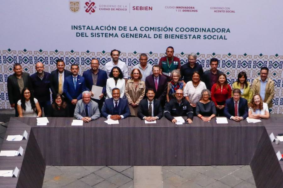 Instala Martí Batres Comisión Coordinadora del Sistema General de Bienestar Social