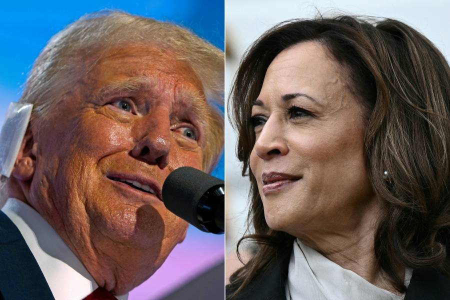 Trump propone celebrar tres debates televisados ante Kamala Harris