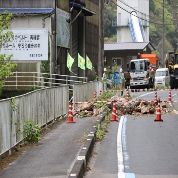 Un terremoto de magnitud 7,1 golpea la costa del sur de Jap&oacute;n y provoca da&ntilde;os menores