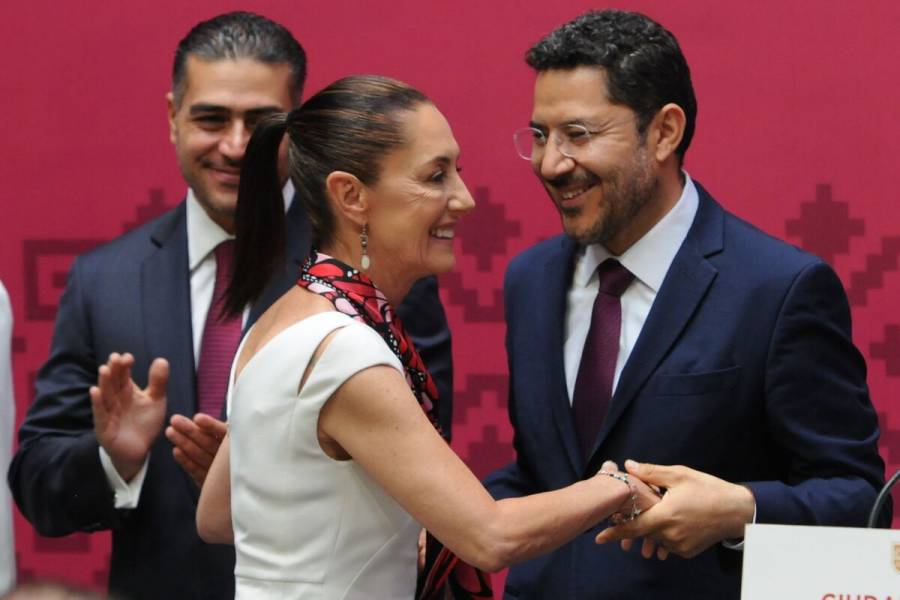 “Se va a venir a trabajar conmigo”: revela Sheinbaum que Martí Batres estará en su gabinete