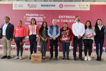 Mujeres con Bienestar transforma la vida de mil 100 mexiquenses en Chimalhuac&aacute;n