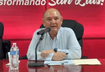 VIDEO: Alcalde de San Luis R&iacute;o Colorado pide quitar micr&oacute;fono a reportero tras pregunta inc&oacute;moda