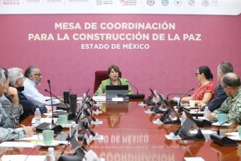 Delfina G&oacute;mez llama a combatir la corrupci&oacute;n como parte de la estrategia de la Mesa de Coordinaci&oacute;n para la Construcci&oacute;n de la Paz
