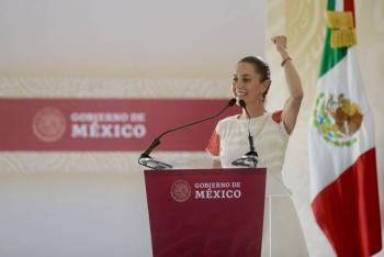 Sheinbaum celebra confirmaci&oacute;n del TEPJF de triunfo electoral