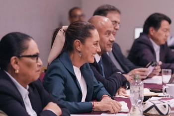 Sheinbaum anuncia inversi&oacute;n para Tren Maya e Interoce&aacute;nico por 83 mil mdp; estar&aacute; listo en 2 a&ntilde;os