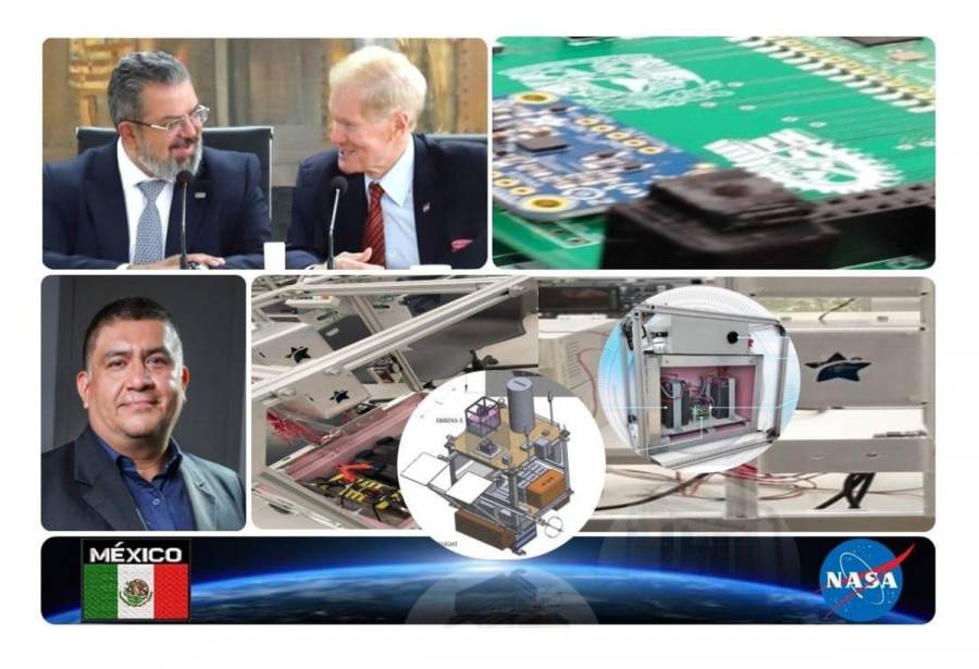 Realizarán experimentos espaciales mexicanos en misión de NASA: AEM