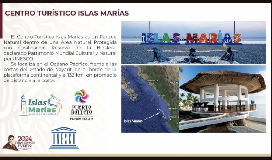 Suman 8 mil turistas al Centro Turístico Islas Marías, antes Colonia Penal Federal