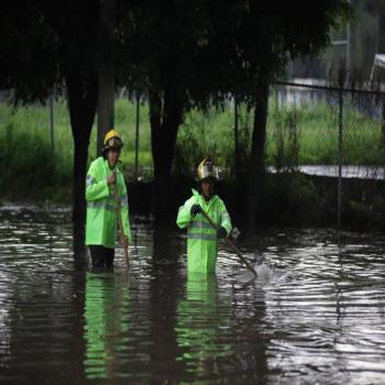 Alcald&iacute;a Tl&aacute;huac sufre inundaciones tras las fuertes lluvias