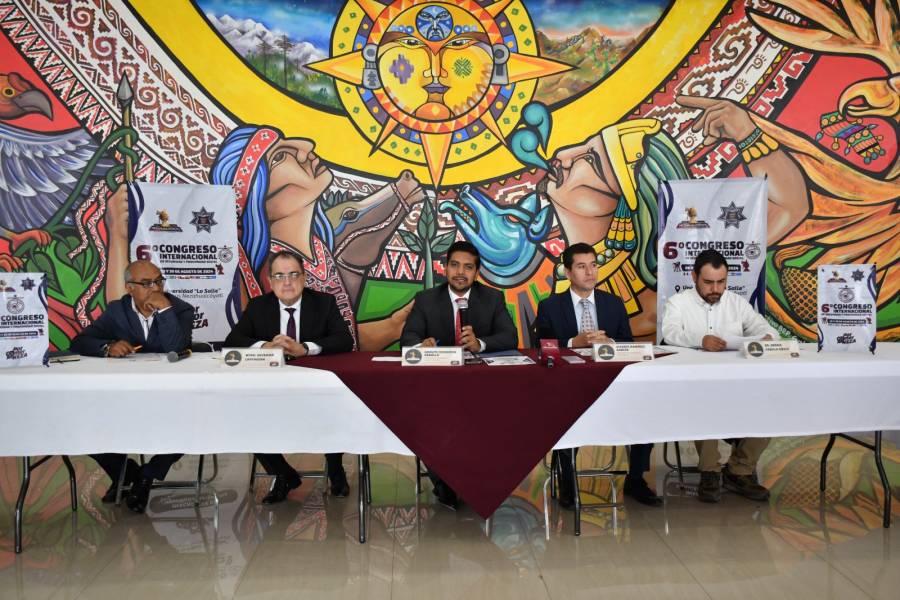 Anuncian Sexto Congreso de Seguridad y Proximidad Social en Neza