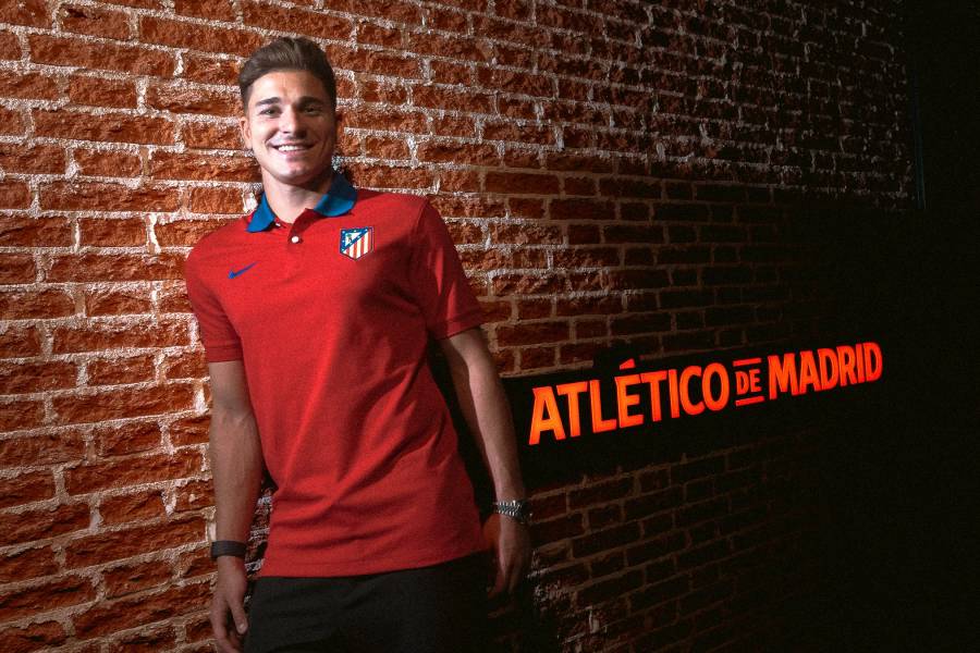 Atlético de Madrid oficializa el fichaje de Julián Álvarez