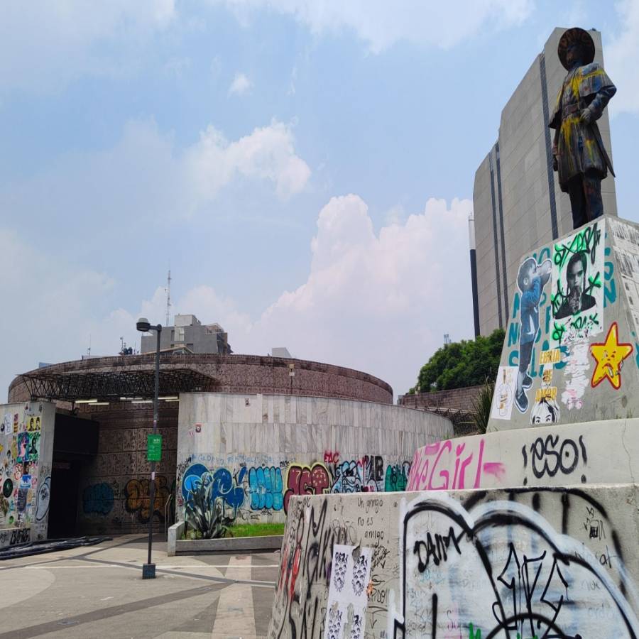 Martí Batres anuncia la rehabilitación de la Glorieta de Insurgentes