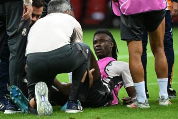 Real Madrid | Camavinga sufre esguince en la rodilla y ser&aacute; baja varias semanas