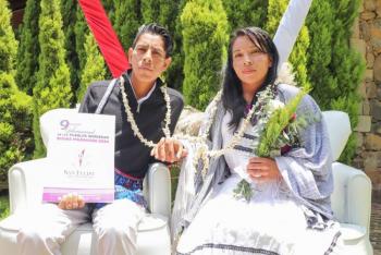 Se prometen “siya” 27 parejas mazahuas en el Estado de M&eacute;xico
