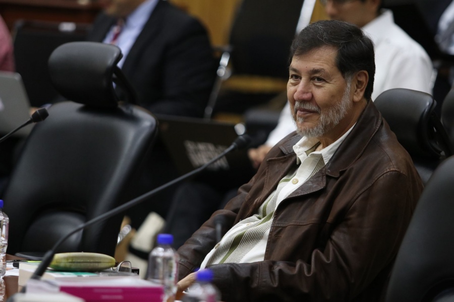 Fern&aacute;ndez Noro&ntilde;a ridiculiza manifestaci&oacute;n de X&oacute;chitl G&aacute;lvez en el INE: 