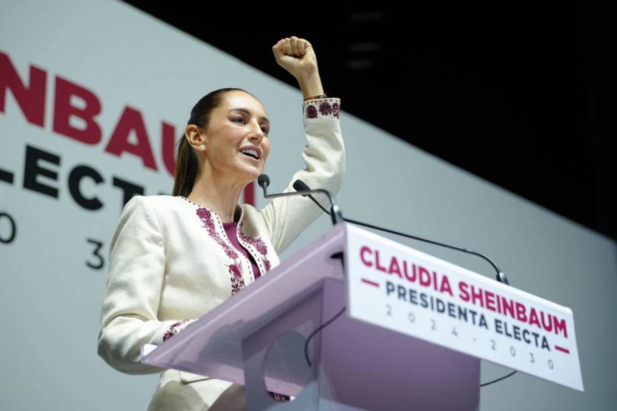 “Las mujeres llegan al poder”, dice Sheinbaum tras ser declarada como presidenta electa
