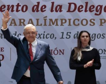 Medalla de bronce para Gabriela Guevara en cuestionamientos, la de oro para &eacute;l, dice AMLO