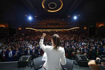 “Hoy llegamos todas; construir&eacute; igualdad y libertad”: Sheinbaum