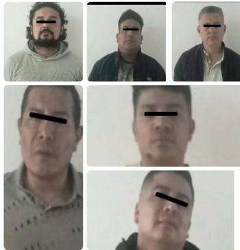 Polic&iacute;a municipal de Neza detiene a banda integrada por agentes de FGR, FGJCDMX y SSC CFMX