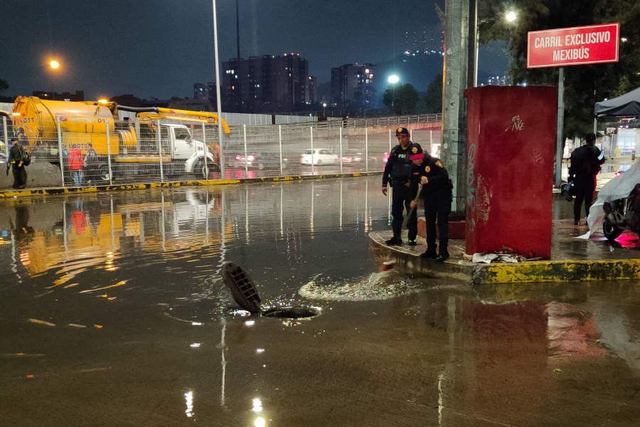 Lluvias provocan retrasos y afectaciones en el Metro de la CDMX
