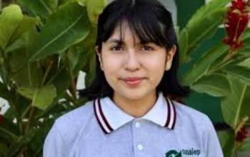 Estudiante veracruzana &Aacute;ngela Elena Olazar&aacute;n, finalista en el premio mundial para estudiantes 2024